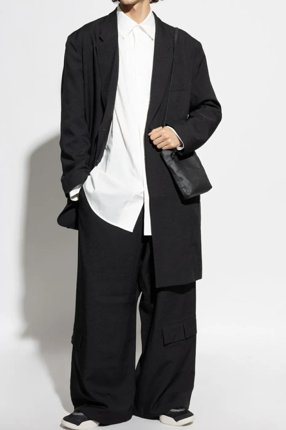 Y-3 BLACK Trousers with pockets