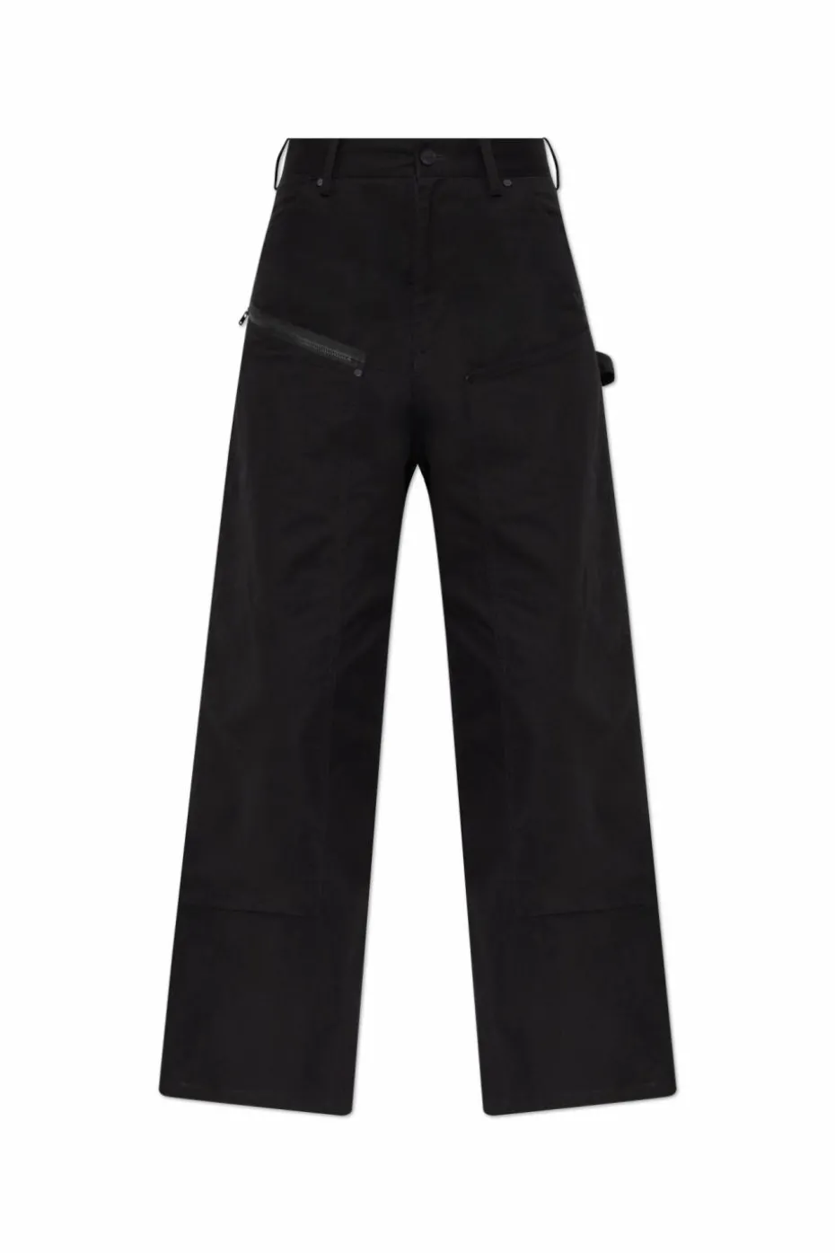Y-3 BLACK 'Twill' cargo pants