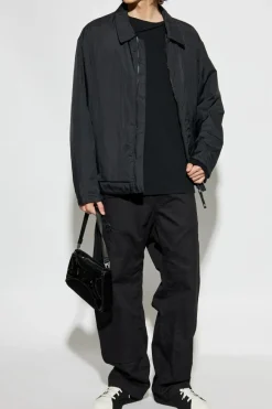 Y-3 BLACK ‘Twill’ cargo trousers