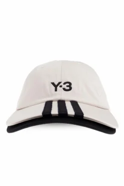 Y-3 cream Cap with visor