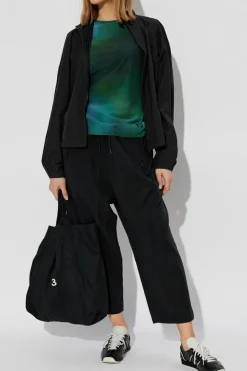 Y-3 GREEN Transparent Top