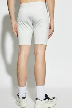 Y-3 GREY Shorts with leggings from the 