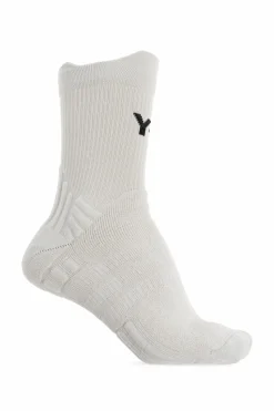 Y-3 GREY Socks from the 'Tennis US' collection