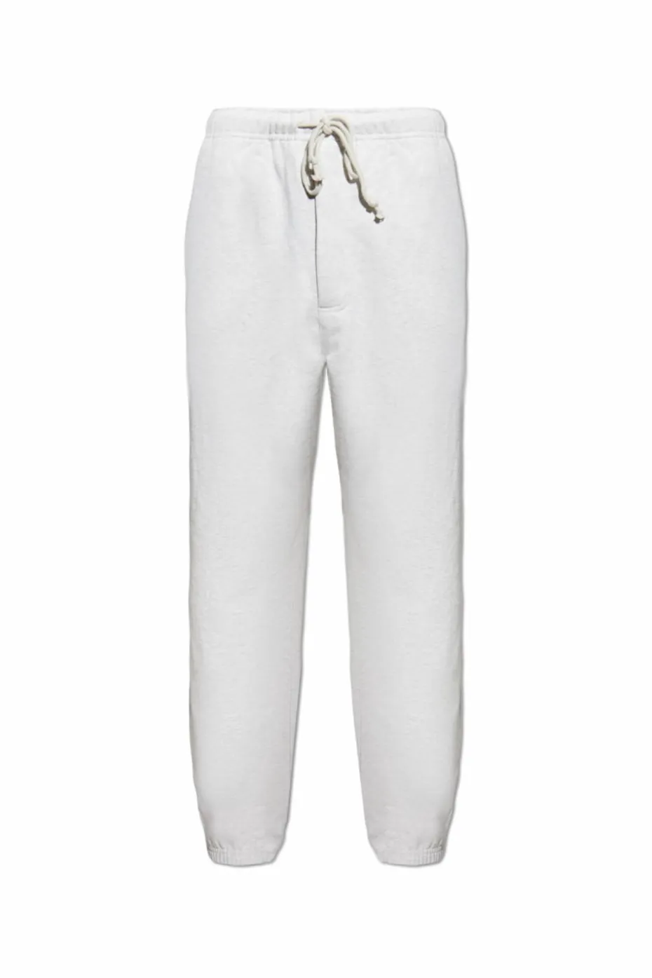Y-3 GREY Sweatpants with printed logo