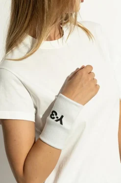 Y-3 GREY Wristbands from the "Tennis US" collection