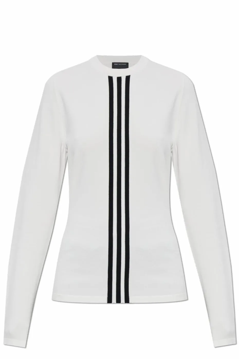 Y-3 WHITE Long sleeve T-shirt ‘Cinch’