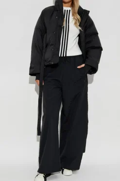 Y-3 WHITE Long sleeve T-shirt ‘Cinch’