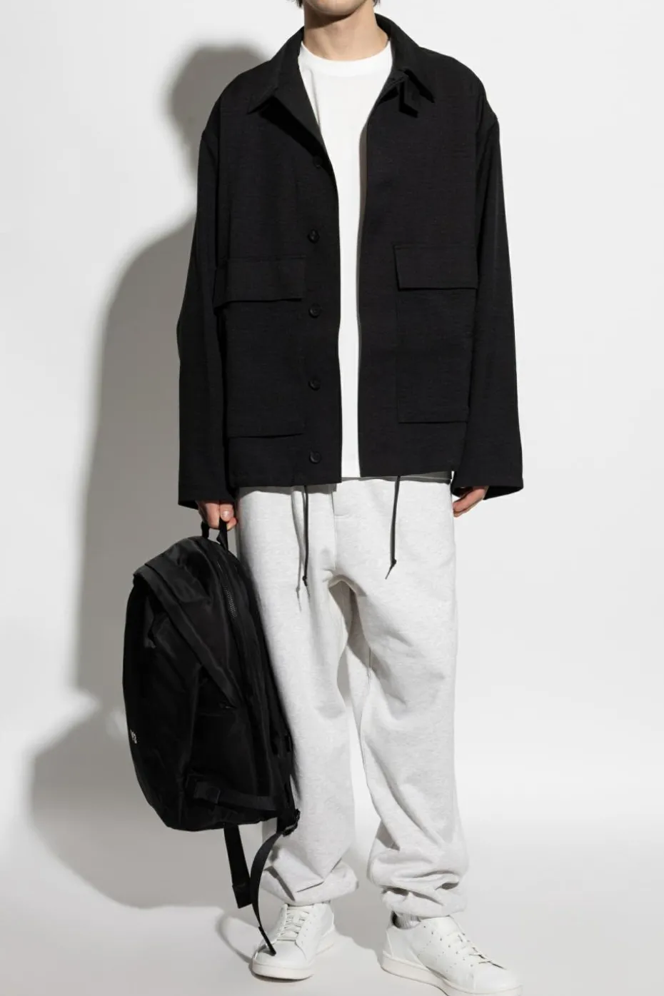 Y-3 WHITE Long Sleeve T-shirt