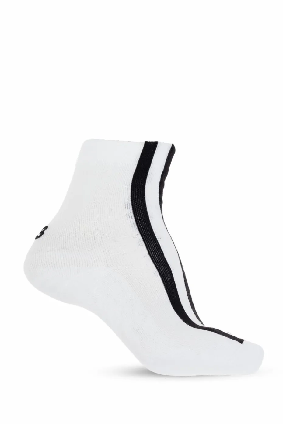 Y-3 WHITE Patterned Socks
