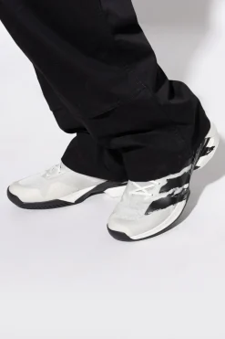 Y-3 WHITE Sport shoes `Barricade 13 M Y-3` from the `Tennis US` collection