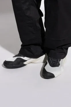 Y-3 WHITE Sports shoes `Barricade 13 M Y-3` from the `Tennis US` collection