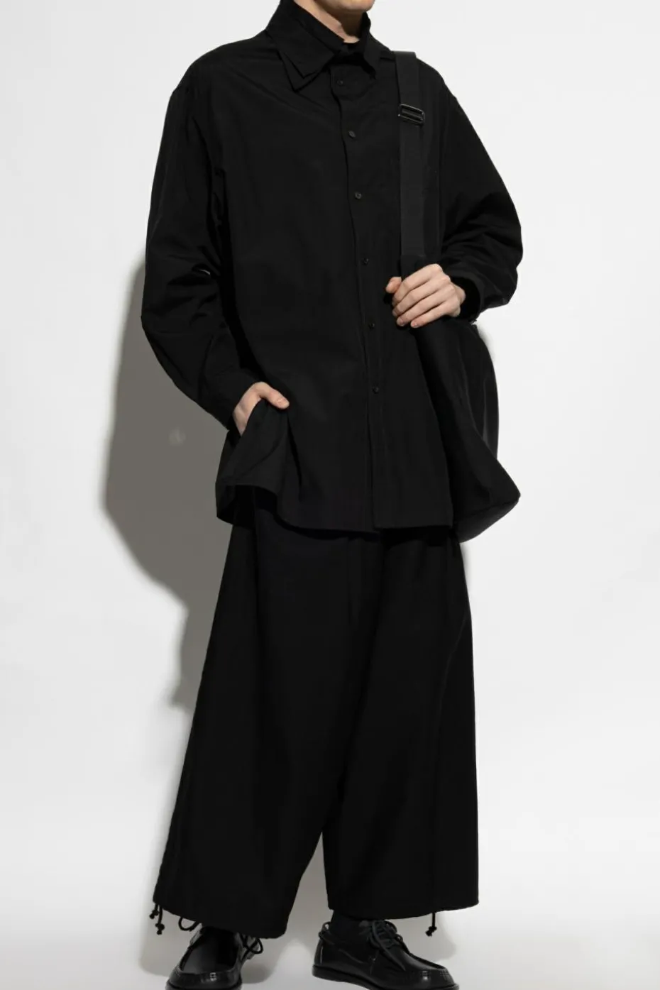 Yohji Yamamoto BLACK Shirt with pocket