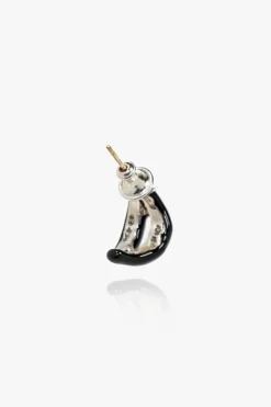 Yohji Yamamoto BLACK Silver mono earring