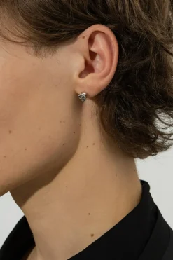 Yohji Yamamoto SILVER Silver mono earring