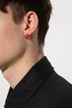 Yohji Yamamoto SILVER Silver mono earring