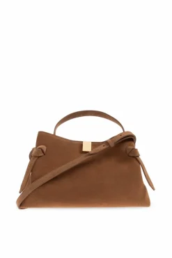 Yuzefi beige Handbag "Gyoza"