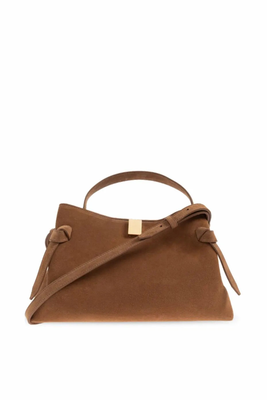 Yuzefi beige Handbag "Gyoza"