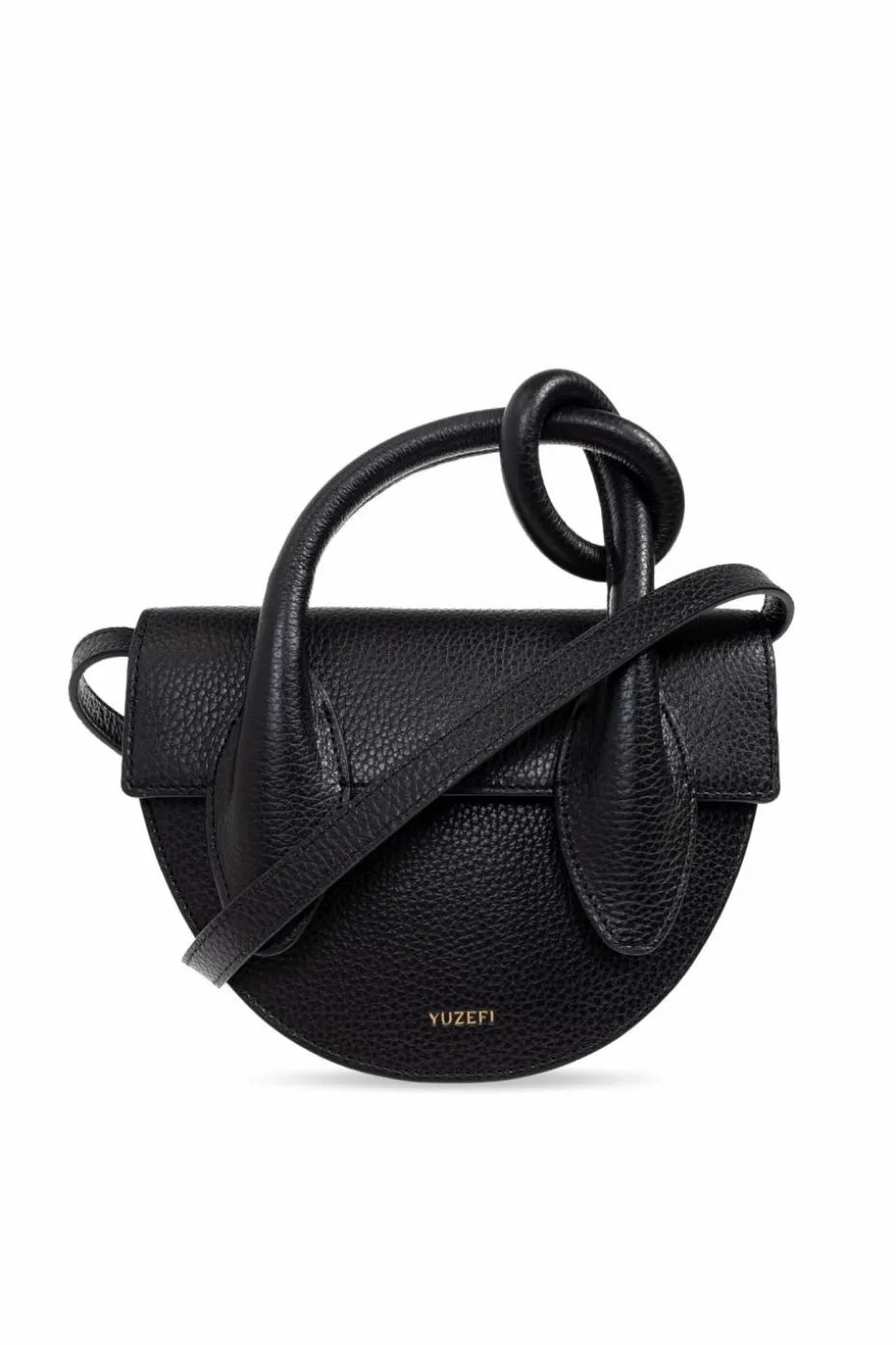 Yuzefi BLACK Handbag "Pretzel"