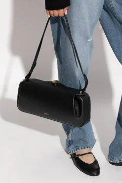Yuzefi BLACK Shoulder bag "Oyster"