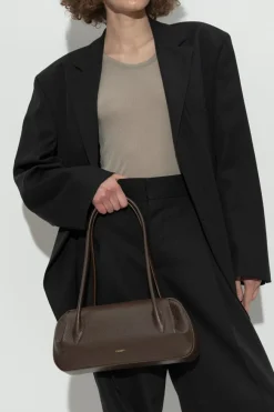 Yuzefi BROWN Shoulder bag "Oyster"