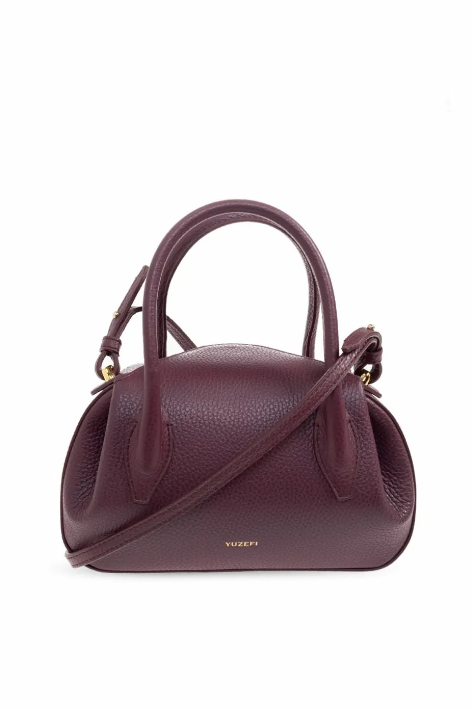 Yuzefi PURPLE Handbag "Oyster Mini Duffle"