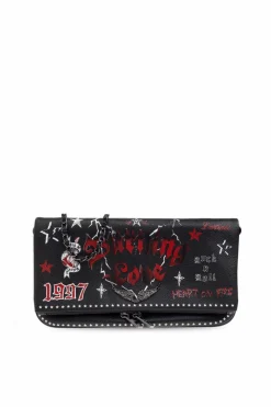 Zadig & Voltaire BLACK Clutch bag `Rock`