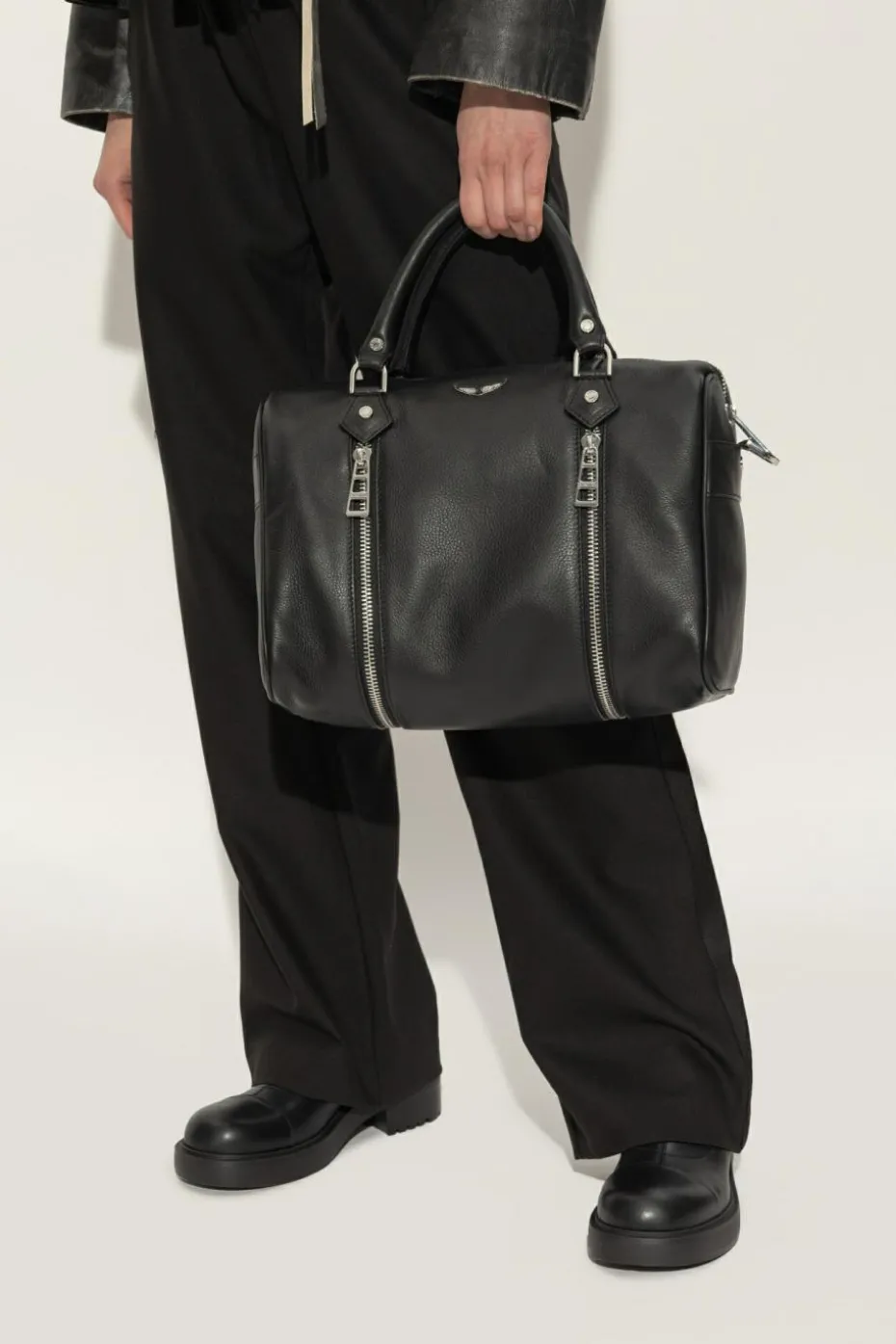 Zadig & Voltaire BLACK Handbag "Sunny Medium"