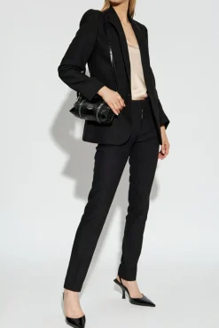 Zadig & Voltaire BLACK Pants 'Prune'