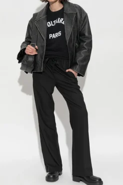 Zadig & Voltaire BLACK Poma pants