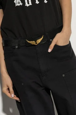 Zadig & Voltaire BLACK Reversible belt