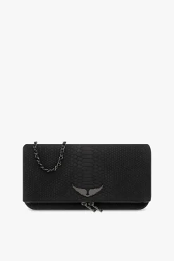Zadig & Voltaire BLACK Shoulder bag with logo