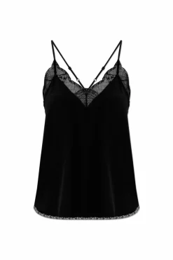Zadig & Voltaire BLACK Top "Christy"