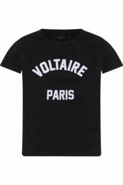 Zadig & Voltaire BLACK T-shirt "Alys"