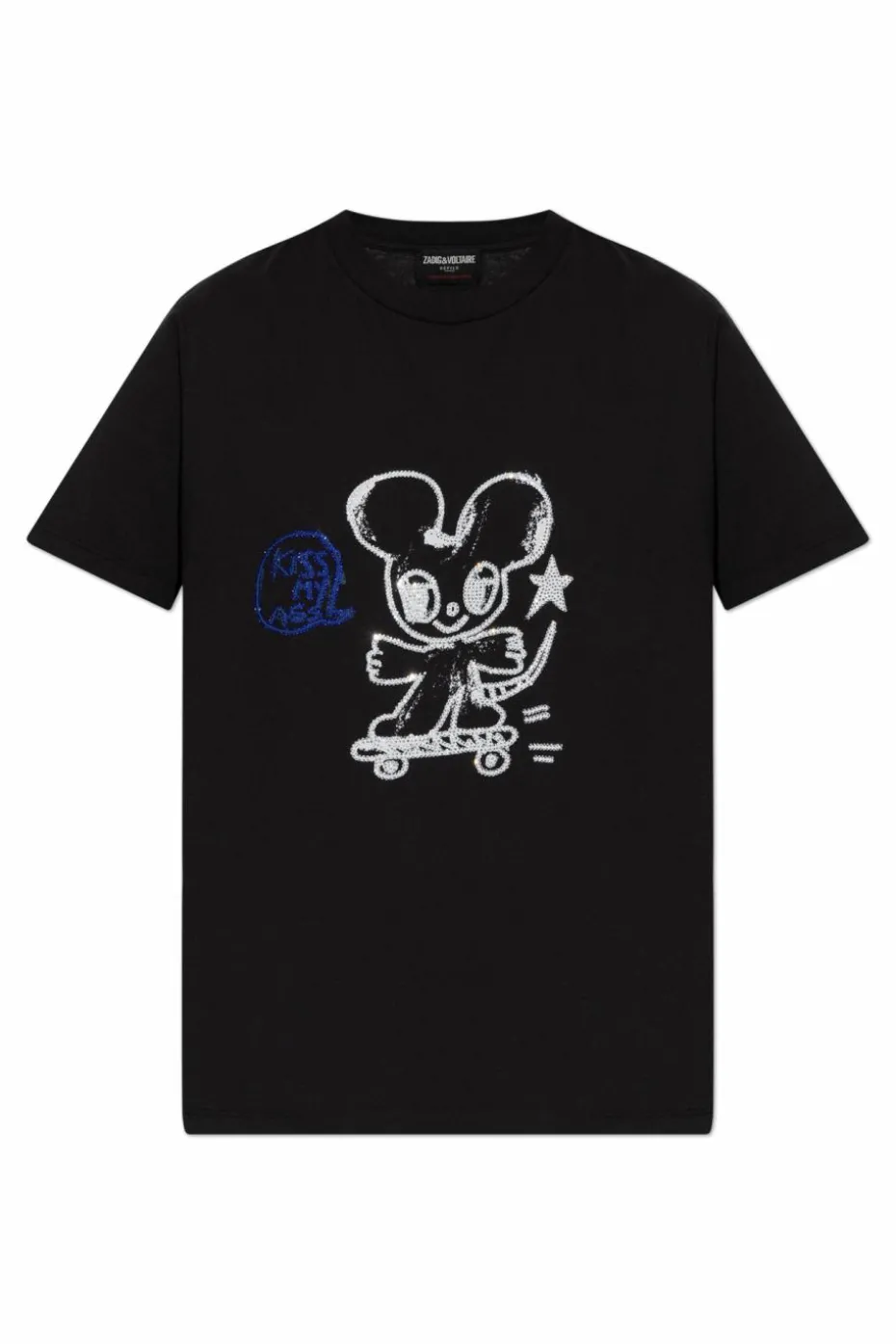 Zadig & Voltaire BLACK T-shirt "Edwin"