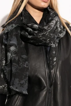 Zadig & Voltaire BLACK Woolen scarf