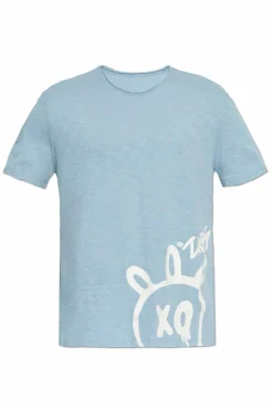 Zadig & Voltaire BLUE T-shirt "Stockly"