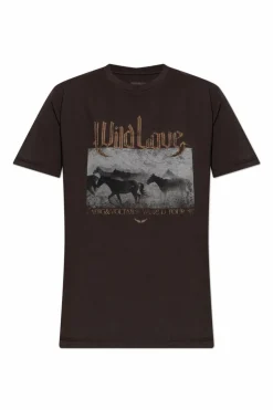 Zadig & Voltaire BROWN T-shirt "Edwin"