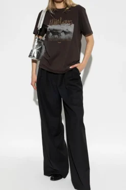 Zadig & Voltaire BROWN T-shirt "Edwin"
