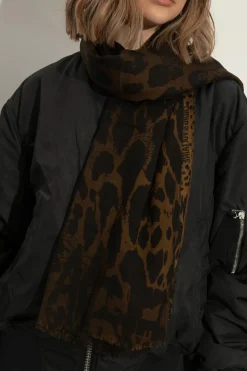 Zadig & Voltaire BROWN Wool scarf Judy
