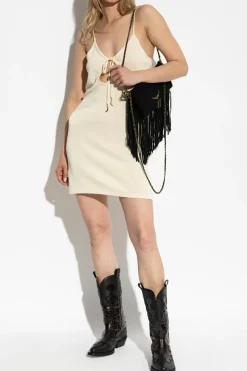 Zadig & Voltaire cream Dress `Savana`