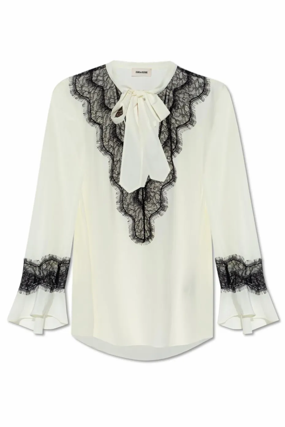 Zadig & Voltaire cream Top "Tuan"
