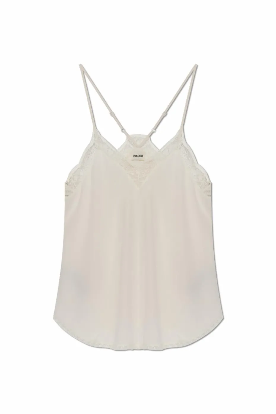 Zadig & Voltaire cream Top "Christy"