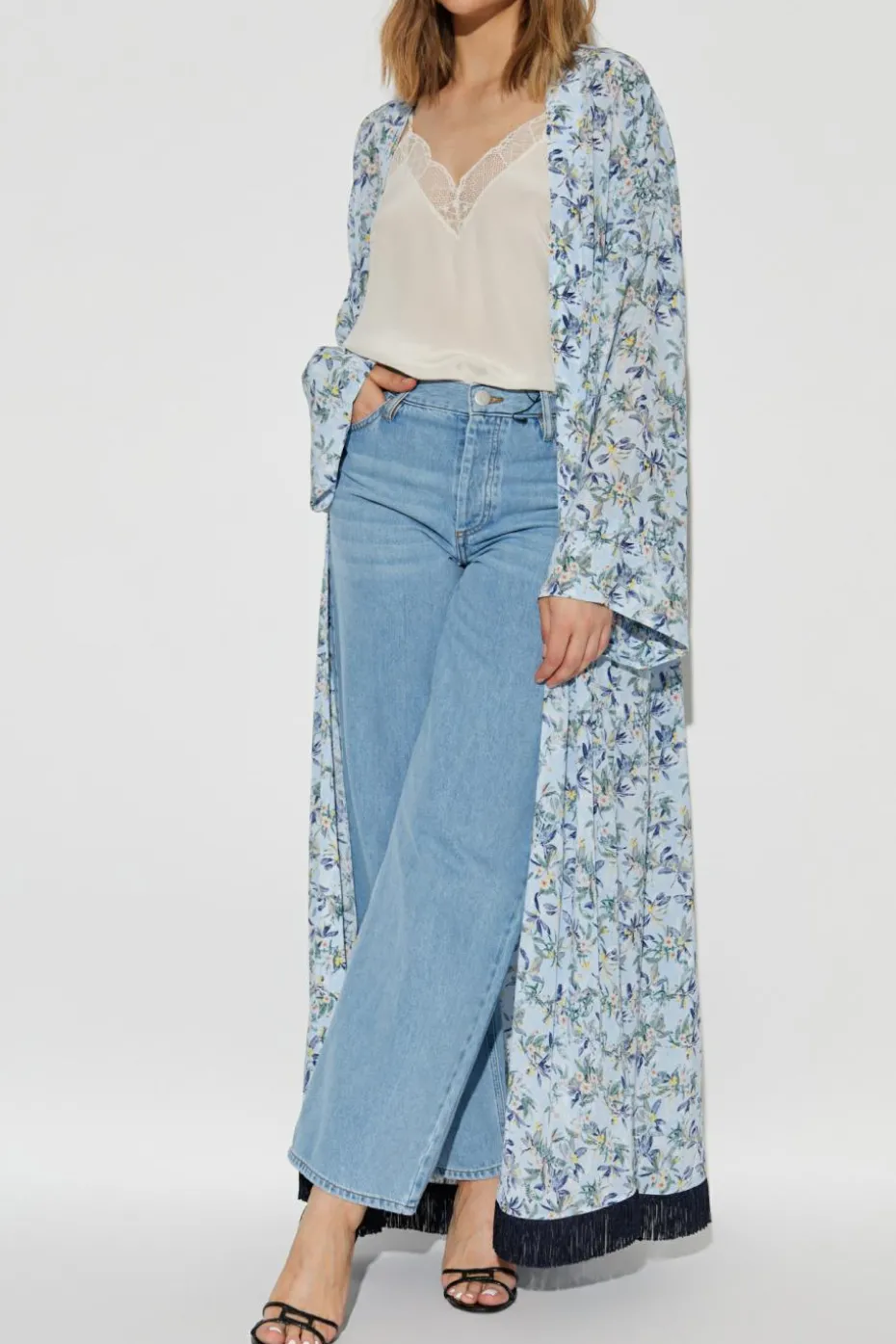 Zadig & Voltaire cream Top "Christy"