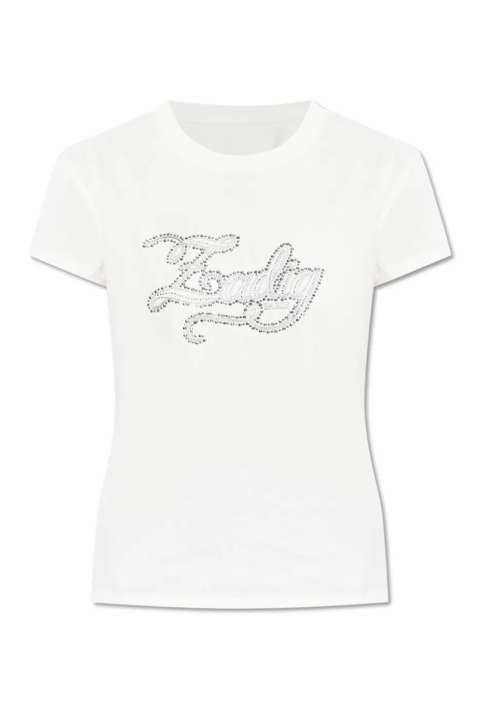 Zadig & Voltaire cream T-shirt with logo