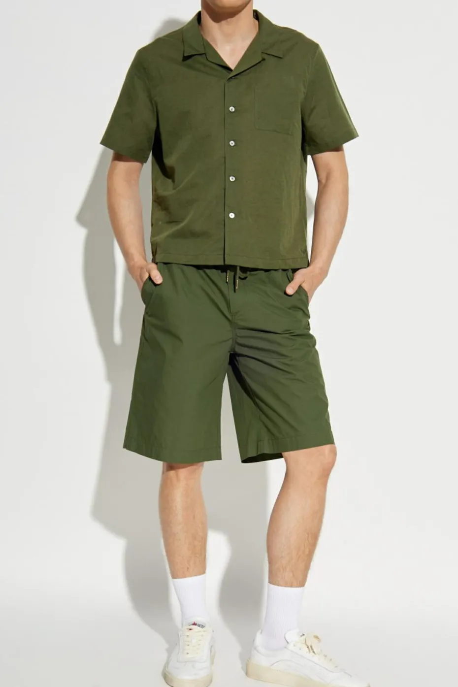 Zadig & Voltaire GREEN "Pally" shorts