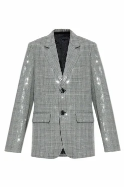 Zadig & Voltaire GREY Sequin Blazer "Jamie"