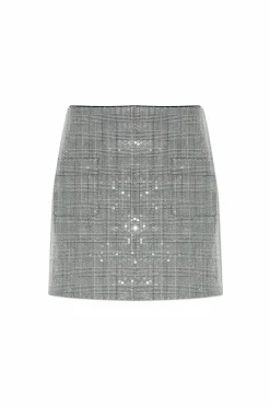 Zadig & Voltaire GREY Sequin skirt "Jamie"