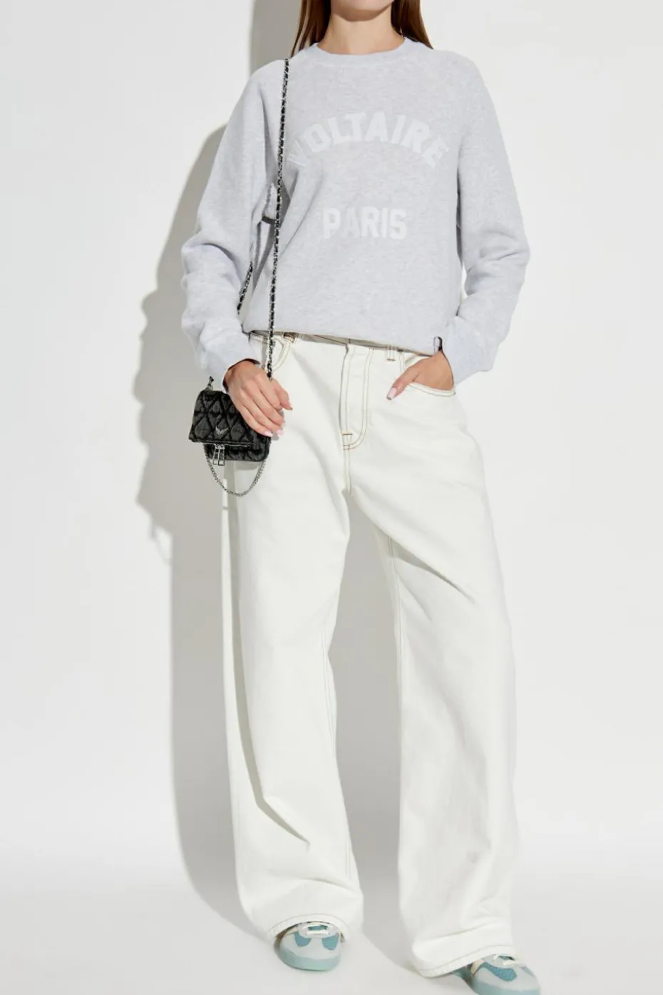 Zadig & Voltaire GREY Sweatshirt "Upper"