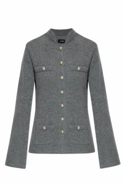 Zadig & Voltaire GREY Wool cardigan