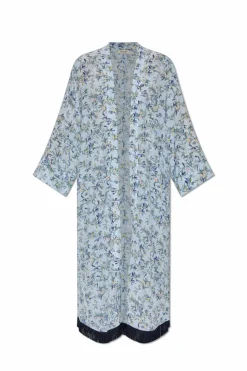 Zadig & Voltaire light blue Kimono with floral motif